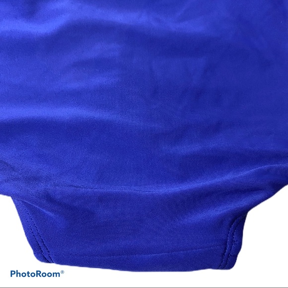 Athleta gathered waist band swim bottom blue Large - Picture 5 of 12